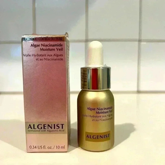 Algenist moisture veil liquid moisturizer- .34 oz- 10 mL- New in Box - Picture 1 of 2
